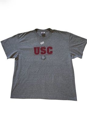 Nike Grey T-Shirt with Maroon USC Graphic Man’s XXL Loose Fit